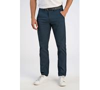 Chinos LINDBERGH "Chinos Slim Fit", Herren, Gr. 29, Länge 34, blau (navy), Obermaterial: 98% Baumwolle, 2% Elasthan, unifarben, slim fit, Hosen (61798304-29) navy