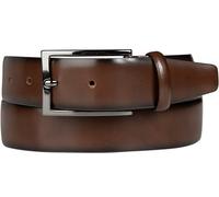 Lindenmann Gürtel Herren Glattleder braun, 85 CM (31 INCH)