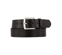 LINDENMANN Leder-Gürtel Herren 40 mm Vollrind schwarz, Farbe/Color:schwarz, Size US/EU:Bundweite 90 cm Gesamtlänge 105 cm W 35.5 L