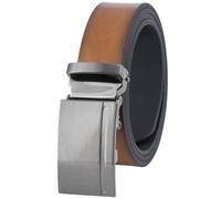 LINDENMANN Gürtel Herren Ledergürtel Herren Gürtel Herren, Rindleder-Gürtel mit Automatik-Koppelschließe braun, Größe/Size:100, Farbe/Color:braun