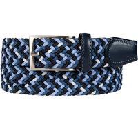 Lindenmann Gürtel Herren Textil blau, 95 CM (33 INCH)