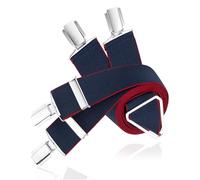 LINDENMANN Hosenträger Herren X-Form, Größe/Size:110, Farbe/Color:blau