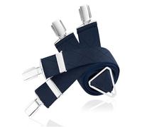 LINDENMANN Hosenträger Herren X-Form, Größe/Size:110, Farbe/Color:blau