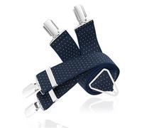 LINDENMANN Hosenträger Herren X-Form, Größe/Size:110, Farbe/Color:blau