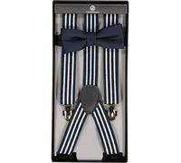 Lindenmann Hosenträger + Schleife Herren blau, 110