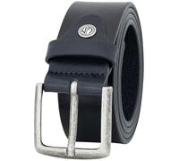 LINDENMANN Leder-Gürtel Herren 40 mm Vollrind marine, Farbe/Color:blau, Size US/EU:Bundweite 100 cm Gesamtlänge 115 cm W 39.5 XL