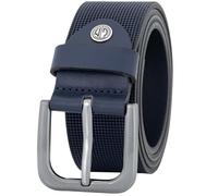 LINDENMANN Leder-Gürtel Herren 40 mm Vollrind marine, Farbe/Color:blau, Size US/EU:Bundweite 115 cm Gesamtlänge 130 cm W 45.5 XXL