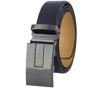LINDENMANN Leder-Gürtel HerrenAutomatik 32 mm Rindleder schwarz, Größe/Size:100, Farbe/Color:schwarz