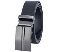 LINDENMANN Leder-Gürtel HerrenAutomatik 32 mm Rindleder schwarz, Größe/Size:115, Farbe/Color:schwarz