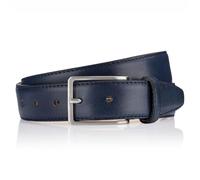LINDENMANN Premium Gürtel Handmade in EU 35 mm marine, Farbe/Color:blau, Size US/EU:Bundweite 100 cm Gesamtlänge 115 cm W 39.4 XL