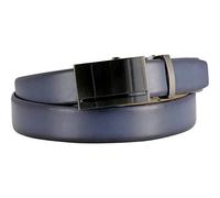 LINDENMANN Premium Handmade in EU Herren Ledergürtel/Gürtel Herren, Rindledergürtel, dunkelblau, Größe/Size:110, Farbe/Color:blau