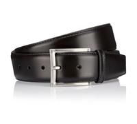 LINDENMANN Premium Ledergürtel Handmade in EU 35 mm schwarz, Farbe/Color:schwarz, Size US/EU:Bundweite 95 cm Gesamtlänge 110 cm W 37.4 L