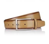 LINDENMANN Premium Ledergürtel Handmade in EU 35 mm taupe, Farbe/Color:beige, Size US/EU:Bundweite 115 cm Gesamtlänge 130 cm W 45.3 XXL