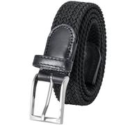 Lindenmann Gürtel Herren Textil Schwarz, 130 CM (40 INCH)