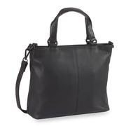 Voi 4 Season Handtasche Leder 28 cm schwarz