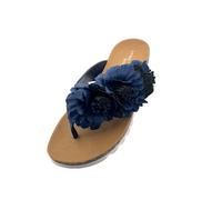 Linea Scarpa Badeschuh Damen - Flora - Zehengreifer, Navy, 37