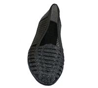 Linea Scarpa BORKUM Badeslipper geschlossener Badeschuh für Damen: Größe: 39 | Farbe: Schwarz