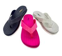 Linea Scarpa Patras Flip-Flops Fußbett Zehentrenner Sommer- Strand- Sandalen leicht Damen