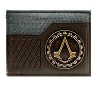 Lineage Assassin's Syndicate Creed Revolution Zahnrad Emblem Geldbörse/Geldbeutel Bi-Fold ID & Karten, Braun