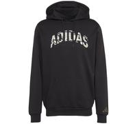 Linear Camo Graphic Herren Kapuzensweater, schwarz, Gr. M