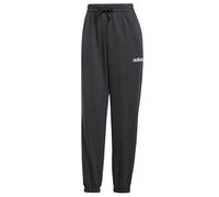 Linear French Terry Cuffed Pants Damen-Black / White-XS