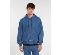 LINED DENIM HOODED BOMBER Classic Blue S Herren