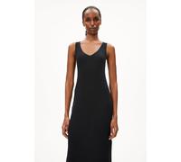 ARMEDANGELS CINDAA LINO - Damen Strickkleid aus Leinen-Mix black L