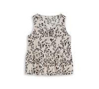 Tom Tailor Denim Regular Fit Blusentop aus Viskose-Leinen-Mix in Beige, Größe S