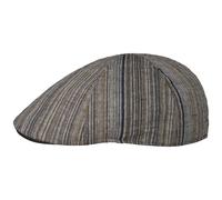 Linen Rayon Gatsby Flatcap by Lipodo braun XL (60-61 cm)