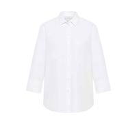 Linen Shirt Bluse in weiß unifarben 40