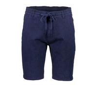 Shorts LINDBERGH "Leinenshorts Relaxed Fit", Herren, Gr. XXL, dk blau, Obermaterial: 55% Leinen, 45% Baumwolle, unifarben, relaxed fit, Hosen Shorts (13003234-XXL) dk blau