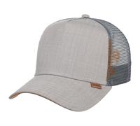 Linen Snapback Mesh Cap - grau / One Size