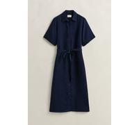 LINEN SS SHIRT DRESS 38