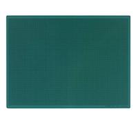 Linex Schneidematte A2 45x60cm, mit mm-Raster, selbstheilende Schnittfläche, grün, 10 Stück