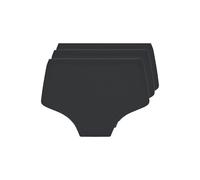 LingaDore Pack Maxi Slip 3er Damen schwarz, XXXL
