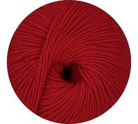 Linie 12 Street uni von Online Garne,4-fach Sockenwolle, 50 g 75% Schurwolle (Merino extrafein) 25% Polyamid, 210 m LL, superweich, 3 Maschenmarkierer zu jeder Bestellung (012 kirsche)