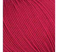 Linie 12 Street uni von Online Garne,4-fach Sockenwolle, 50 g 75% Schurwolle (Merino extrafein) 25% Polyamid, 210 m LL, superweich, 3 Maschenmarkierer zu jeder Bestellung (036 himbeere)