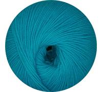 Linie 12 Street uni von Online Garne,4-fach Sockenwolle, 50 g 75% Schurwolle (Merino extrafein) 25% Polyamid, 210 m LL, superweich, 3 Maschenmarkierer zu jeder Bestellung (017 türkis)