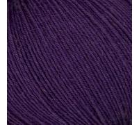 Linie 12 Street uni von Online Garne,4-fach Sockenwolle, 50 g 75% Schurwolle (Merino extrafein) 25% Polyamid, 210 m LL, superweich, + 3 Maschenmarkierer zu jeder Bestellung (42 aubergine)