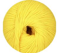 Linie 12 Street uni von Online Garne,4-fach Sockenwolle, 50 g 75% Schurwolle (Merino extrafein) 25% Polyamid, 210 m LL, superweich, 3 Maschenmarkierer zu jeder Bestellung (003 zartgelb)
