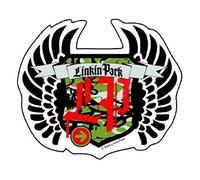 Linkin Park Aufnäher Patch Crest LP Logo