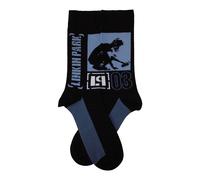 Rock Off officially licensed products Linkin Park Crouching Band Logo Ankle Socken UK Size 7-11