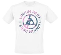 Linkin Park from Zero Spill Unisex T-Shirt weiß L 100% Baumwolle Band-Merch, Bands