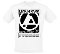 Linkin Park From Zero The Emptiness Block T-Shirt weiß in 4XL