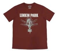 Linkin Park Gas Mask Band Logo T Shirt M