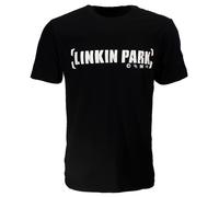 Linkin Park Logo Offizielles Band-T-Shirt XXL Schwarz