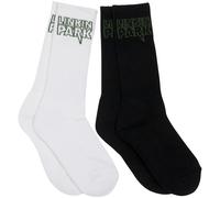 Linkin Park - Logo Socken 2er Pack - schwarz/weiß 39-42