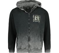 Linkin Park Meteora Spray Männer Kapuzenjacke grau