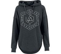 Linkin Park One More Light Frauen Kapuzenpullover Charcoal meliert