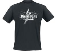 Linkin Park Prism Smoke T-Shirt schwarz in 4XL